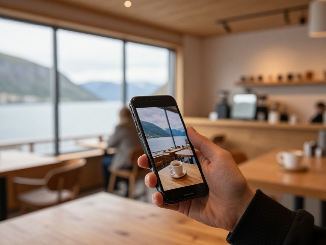 Telefonskjerm med populære datingapper